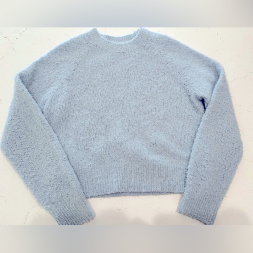 A.L.C. Light Blue Crew Neck Sweater
